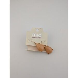 Mia Collection Teardrop Dangle Earrings Gold Tone Fashion Jewelry Statement Gift